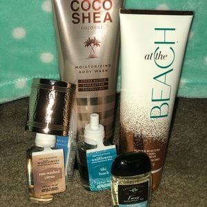 Bath and body works assortment